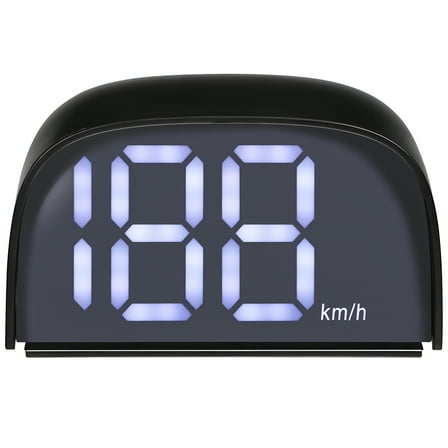 FUTUREORYY Everyday Use Car Speedometer Black 1Pcs 3.1X2.1X2.1in