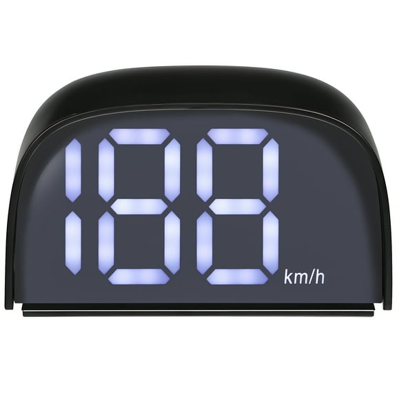FUTUREORYY Everyday Use Car Speedometer Black 1Pcs 3.1X2.1X2.1in