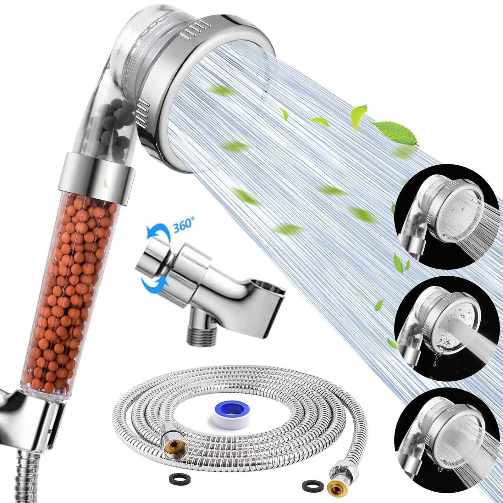 IFANZE Filtered Shower Head with Handheld, High Pressure Shower Head