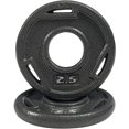 thumbnail image 1 of IFAST 2" Olympic Grip Plates Pair Cast Iron Barbell Weight Plate, Strength Training Plates Workout Weightlifting Plates 2.5LB / 5LB / 10LB / 25LB, 1 of 6
