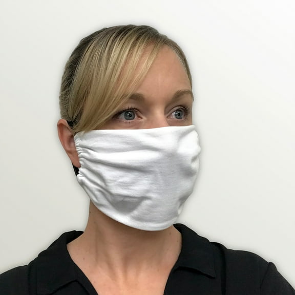 IFB Solutions, NCW23110009, Elastic Ear Loops Face Mask, 50 / Pack, White