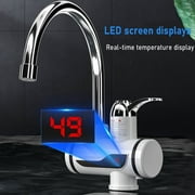 IFCOW 110V Hot Water Heater Faucet Instant Tankless Water Heater Electric Kitchen Bathroom Fast Heating Tap Water Faucet