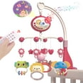 thumbnail image 1 of IFCOW Baby Crib Mobile with Music & Lights, Star Projection Mobile + Remote Control, Timing Function, Rotation, Hanging Rotating Animals Rattles, Baby Crib Toys for Boys Girls, 1 of 5