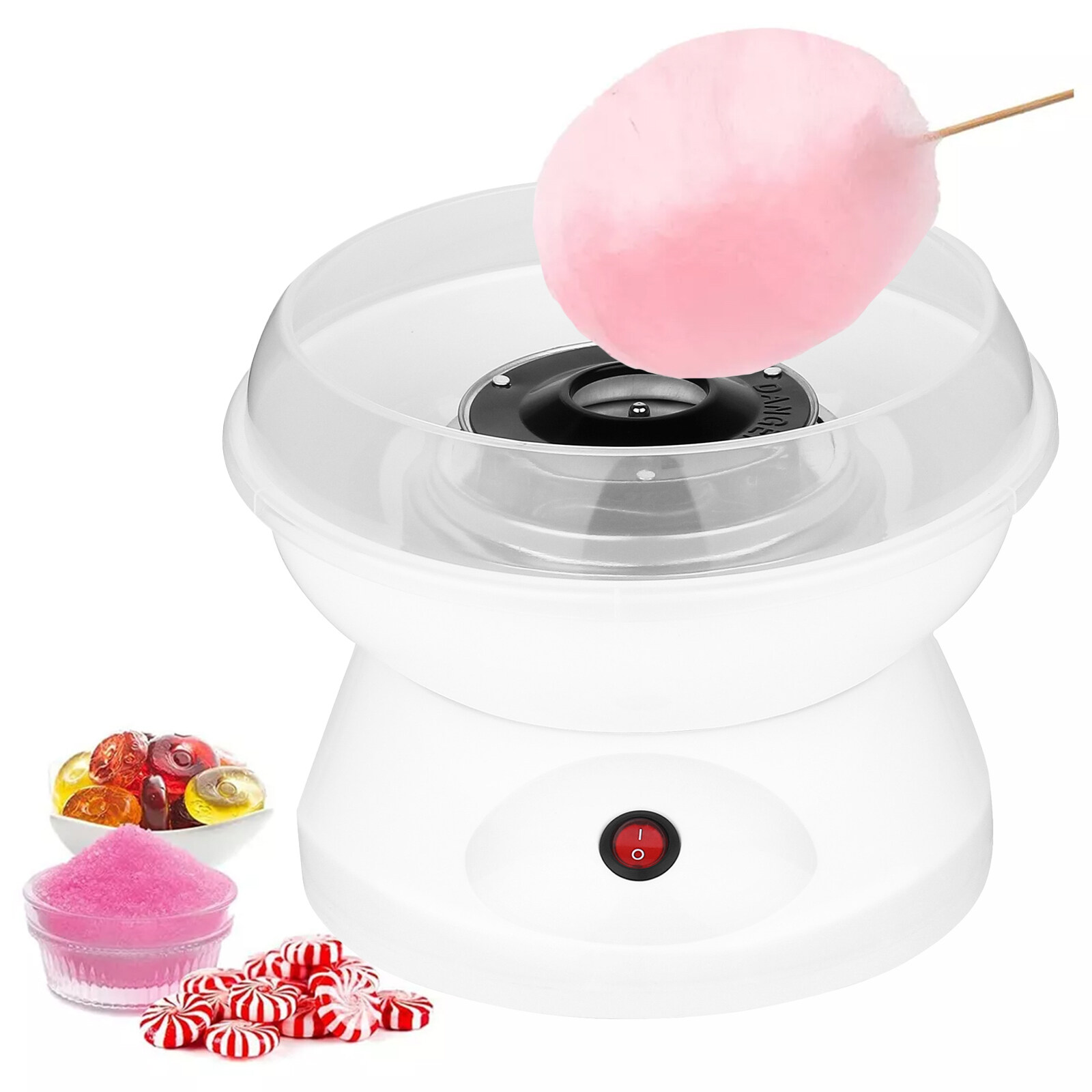 IFCOW Cotton Candy Machine, Gift Choice for Kids, Homemade Cotton Candy Maker for Birthday Family Party Christmas Gift,hit party Cotton candy machine