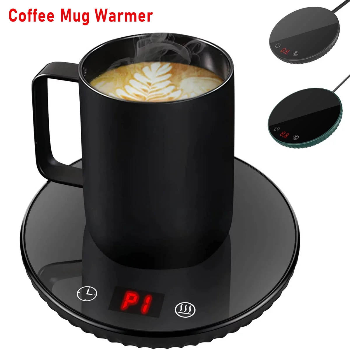 IFCOW Electric Coffee Mug Warmer, Smart Cup Warmer for Desk Auto Shut