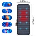 IFCOW Full Body Massage Mat,Vibration Massage Mat with 2 Heat Pad & 10 Vibration Motors, Back