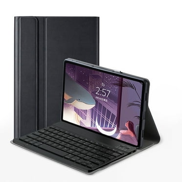Kaitesi IPad 10th Generation Keyboard Case Magnetically Detachable Bluetooth Color Keyboard Smart Folio Cover With Pencil Holder For Ipad 10th Gen Black