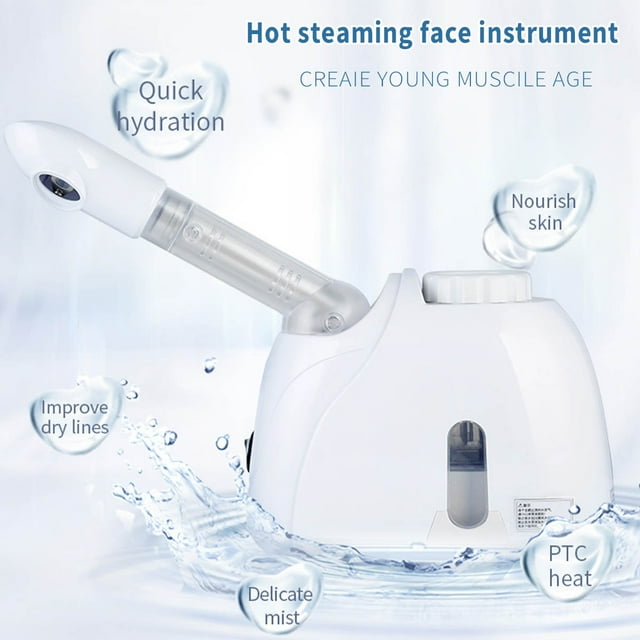 IFCOW Portable Facial Steamer,Nano Ionic Face Steamer with 360