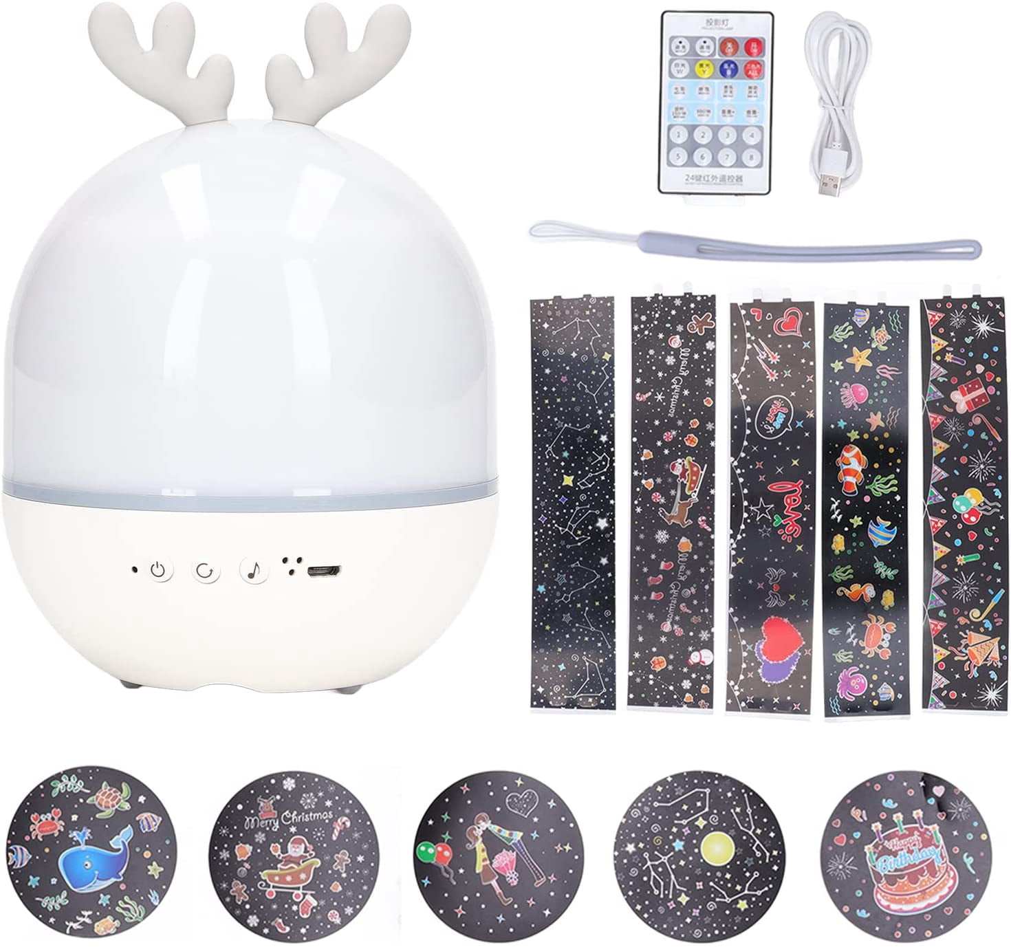 IFCOW Star Projector, Night Light Projector for Kids,Starry Night Light