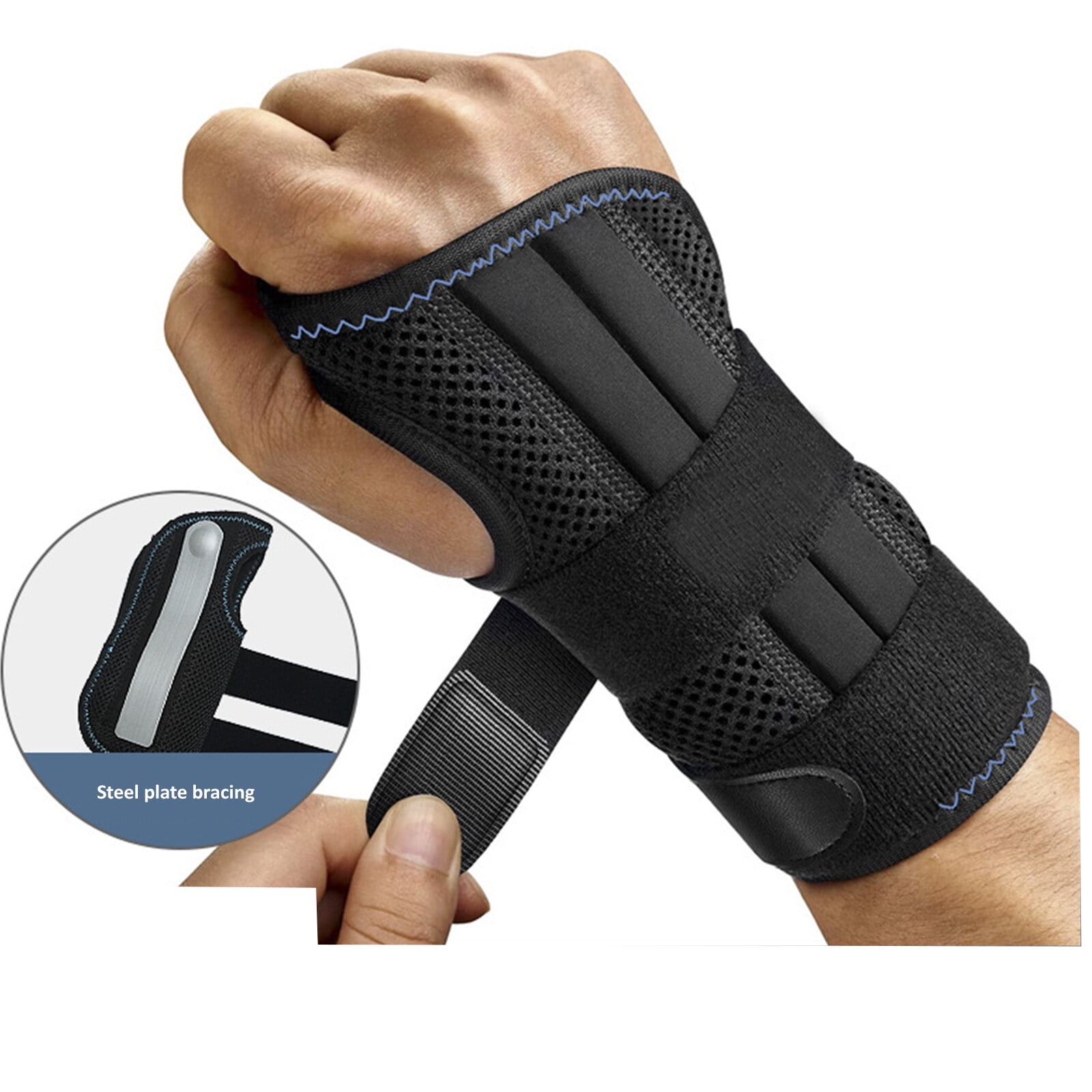 IFCOW Wrist Brace with Splints for Hand Carpal Tunnel, Adjustable Wrist