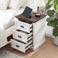 thumbnail image 1 of IFGET Dresser for Bedroom with 3 Drawers Tall & Large, Farmhouse Wood Dresser & Chests of Drawers, 1 of 6