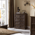 thumbnail image 1 of IFGET Dresser for Bedroom with 4 Drawers Tall & Large, Farmhouse Wood Dresser & Chests of Drawers, 1 of 6