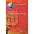 thumbnail image 1 of IFIP Advances in Information and Communi Advances in Digital Forensics XVIII: 18th Ifip Wg 11.9 International Conference, Virtual Event, January 3-4, 2022, Revis, Book 653, (Paperback), 1 of 1