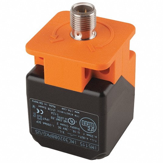 IFM EFECTOR IM5116, Inductive Sensor, 35 mm Range, Non-Flush, PNP-NO, 10-36 VDC, IM Series