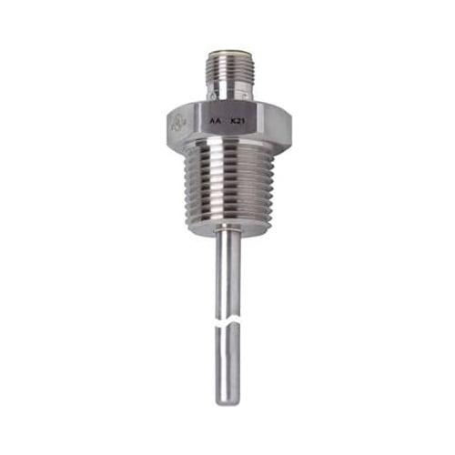 IFM EFECTOR TM4341, Temp sensor, RTD probe, PT100, 6mm diameter, 150mm length, -40...302F range, 1/2NPT