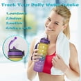 thumbnail image 1 of IFNWSV 1000ml Portable Water Bottle Large Capacity Outdoor Sports Kettle Plastic Water Cup, 1 of 5