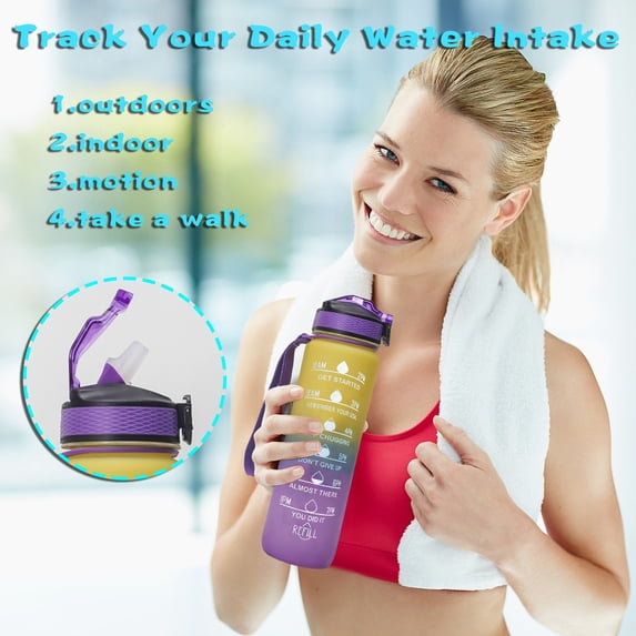 IFNWSV 1000ml Portable Water Bottle Large Capacity Outdoor Sports Kettle Plastic Water Cup