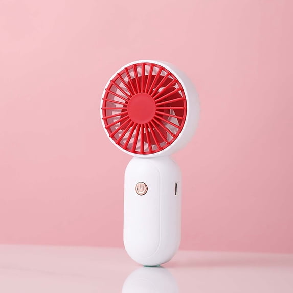 IFNWSV Cooling Fan Quiet Fan Usb Air Conditioner Fan Vertical Blowing Mini Desktop Fan Rechargeable Brushless for Travel Office