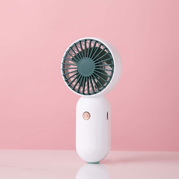 IFNWSV Cooling Fan Quiet Fan Usb Air Conditioner Fan Vertical Blowing Mini Desktop Fan Rechargeable Brushless for Travel Office