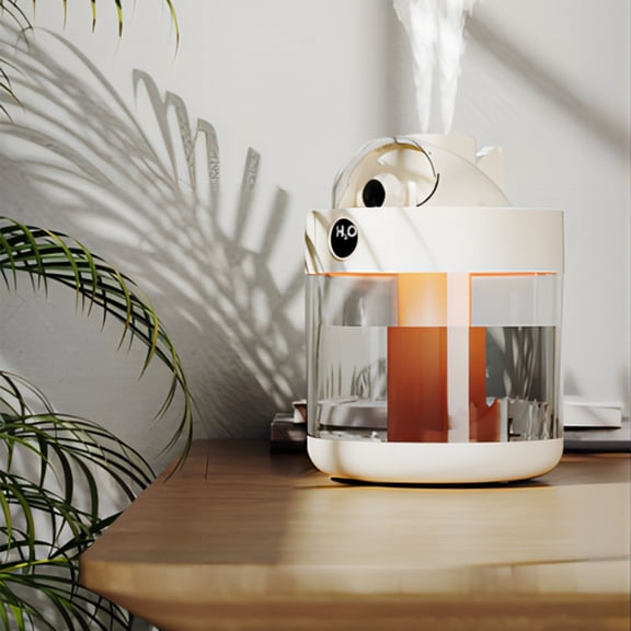 IFNWSV Creatives Space Capsule Humidifier Large Volume for Bedroom Office Desktop Small Portable Humidifier