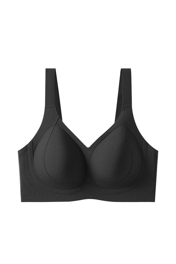 Crystal Chiffon Bra for Women Seamless Minimizer Lift Comfort Wireless Full Coverage