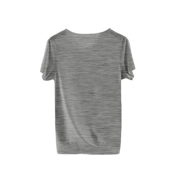 IFNWSV Girl Tops Teens Solid Color Round Neck Short Sleeve T-shirt Breathable and Comfortable Top Dark Gray 11 Years
