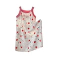 thumbnail image 1 of IFNWSV Girls Dress Sleeveless Round Neck Print Pattern Cotton Blend Dress Knee Length 3 Years, 1 of 3