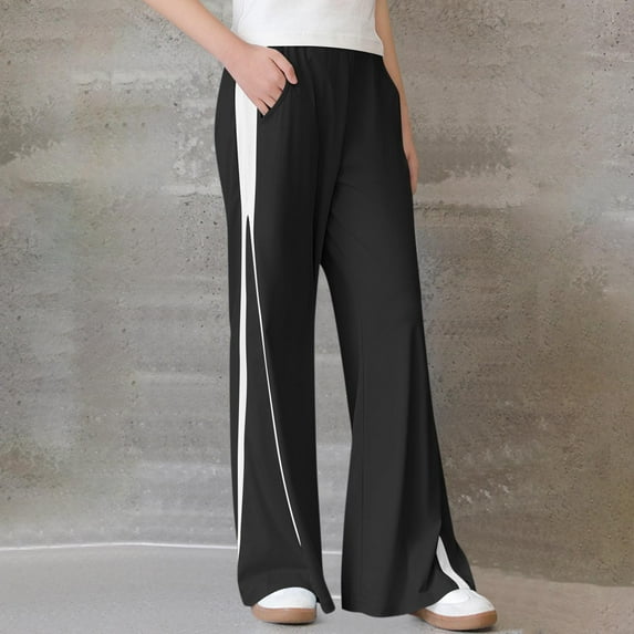 IFNWSV Girls Jeans Bow Narrow Wide Cooling Tencel Denim Long Pants Black 5 Years