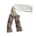 thumbnail image 1 of IFNWSV Girls Pants Paneled Design Elastic Waist Pull On Casual Stretchy Cropped Leggings for Active Play White 13-15 Years, 1 of 5