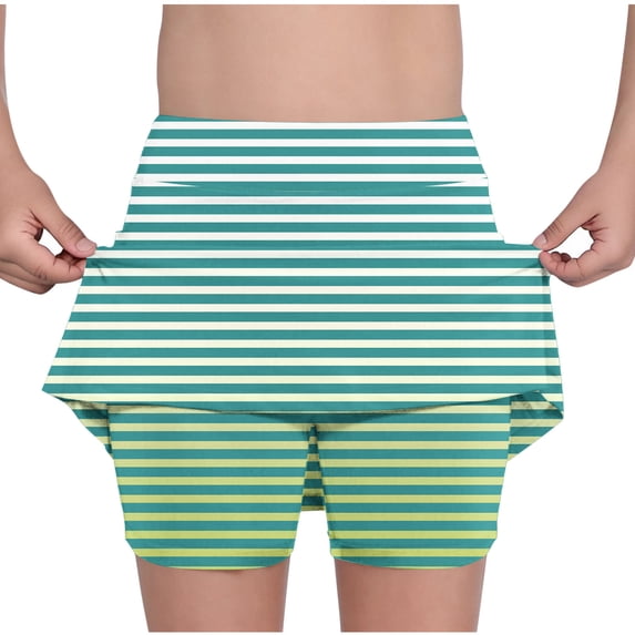 IFNWSV Girls Summer Shorts Kids Print Recreational Sports Leggings and Girls Summer Shorts Green 11-12 Years