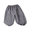 thumbnail image 1 of IFNWSV Girls Sweatpants Plaid Print Lightweight Pull On Elastic Waist Warm Lounge Pants for Indoor Comfort Black 3-4 Years, 1 of 5