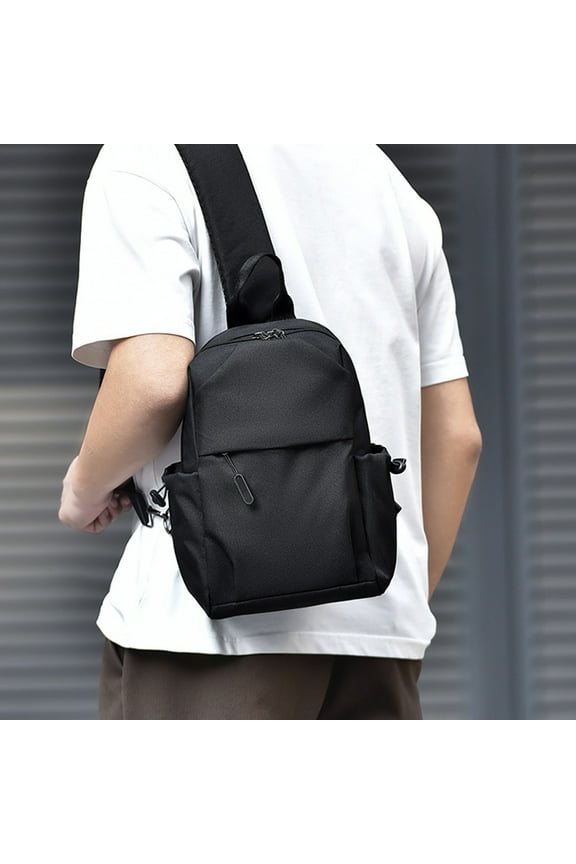 Lightweight One Strap Shoulder Chest Bag, Small Waterproof Sling Backpack for Travel Hiking Walking Biking Cycling