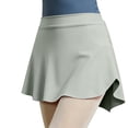 thumbnail image 1 of IFNWSV Little Girl Skirts Short Length High Waist Solid Color Cotton Blend Skirt 2-6 Years, 1 of 4