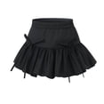 thumbnail image 1 of IFNWSV Little Girls Skirt Short Length Elastic Waist Solid Color Cotton Blend Skirt 4 Years, 1 of 6