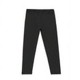 thumbnail image 1 of IFNWSV School Uniform for Girls Solid Stretchy Pull On Opaque Leggings Soft Comfortable for Active School Day Black 5-6 Years, 1 of 4