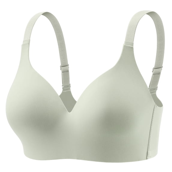 IFNWSV Seamless Wire Free Bra for Women Invisible Comfort Underwear T Shirt Bra Smoothing Light Support Everyday Full Coverage Bra