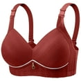 thumbnail image 1 of IFNWSV Thin Breathable Bra for Women Plus Size Underwire Support Side Smoothing Full Coverage, 1 of 8