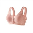 thumbnail image 1 of IFNWSV Underwire Plus Size Bra for Women Front Closure Comfort Full Coverage Support Everyday Bra, 1 of 3