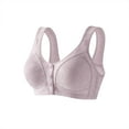 thumbnail image 1 of IFNWSV Underwire Plus Size Bra for Women Front Closure Comfort Full Coverage Support Everyday Bra, 1 of 3