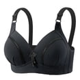 thumbnail image 1 of IFNWSV Wireless Push Up Bra for Women, Breathable Seamless Everyday Comfort Bra, Solid Color Lightly Padded Full Coverage T-Shirt Bra, 1 of 2