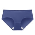 thumbnail image 1 of IFNWSV Womens Cotton Underwear Plus Size Mid Rise Breathable Soft Bikini Panties for Women Daily Comfort Blue S, 1 of 4