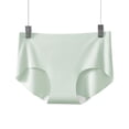 thumbnail image 1 of IFNWSV Womens Panties Cotton Breathable Soft Stretch Solid Color Bikini Underwear for Women Comfort Green XL, 1 of 5