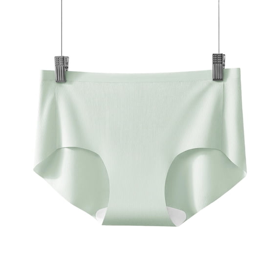IFNWSV Womens Panties Cotton Breathable Soft Stretch Solid Color Bikini Underwear for Women Comfort Green XL