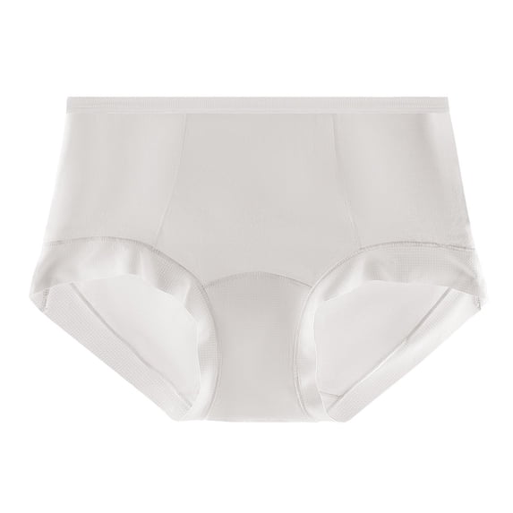 IFNWSV Womens Panties Cotton Breathable Soft Stretch Solid Color Bikini Underwear for Women Comfort White L