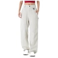 thumbnail image 1 of IFNWSV Womens Work Pants High Waisted Solid Waterproof Windproof Outdoor Cargo Long Trousers with Pockets White 2XL, 1 of 7
