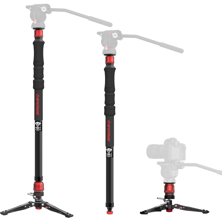 IFOOTAGE Cobra 3 Strike Monopod A150S-Ⅲ Camera Monopod with