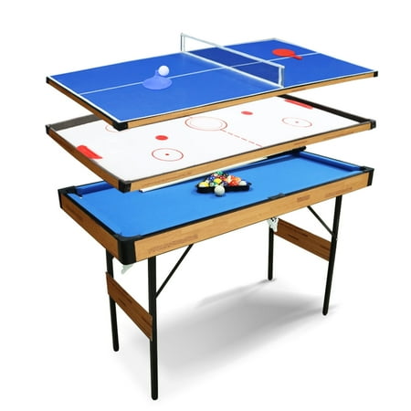 IFOYO 3-in-1 Combo Tabletop Game Convertible Design, Blue 1, 31.5" 29.14"L 31.50"W 55.12"H