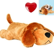 IFOYO Heartbeat Puppy Toy, Pet Essentials Behavioral Aid Puppy Toy and Sleep Aid, Dark Brown