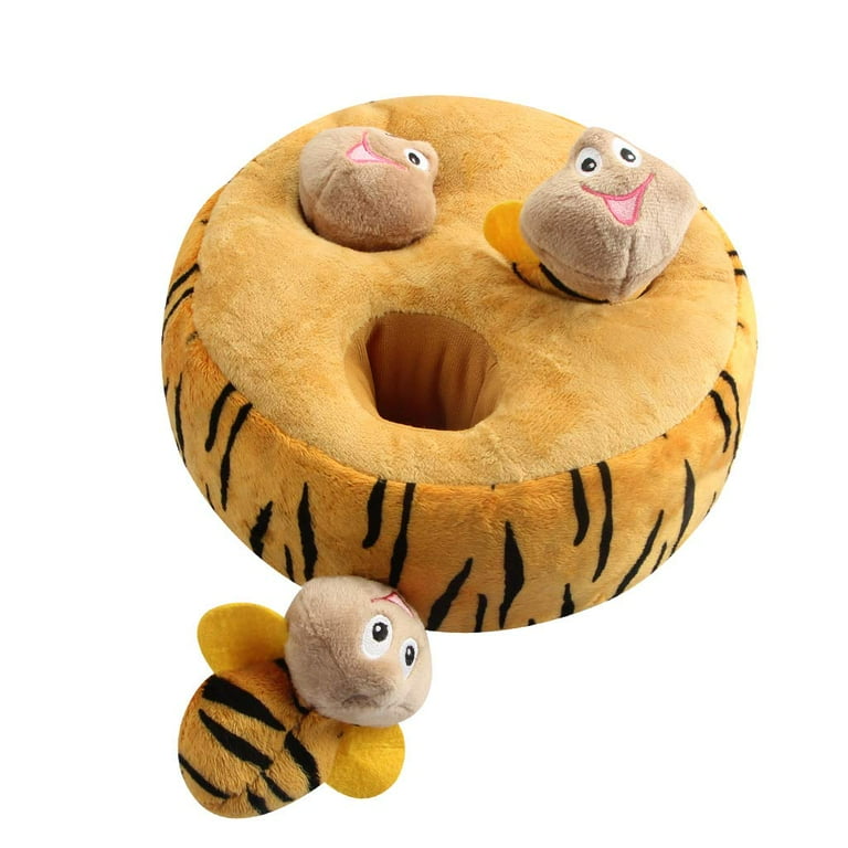 IFOYO Interactive Dog Toys Hide and Seek Colorful Squeaky Dog Toys Bee Walmart