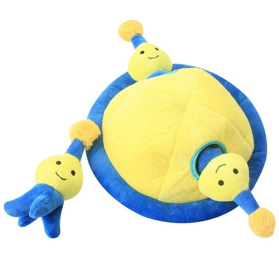 IFOYO Squeak Dog Toys, Durable Hide and Seek Interactive Puzzles Brain Games Puppy Toy (Aliens)